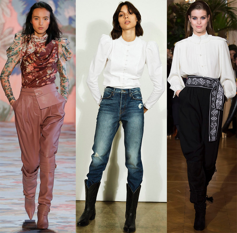 Calças femininas da moda 2018-2019