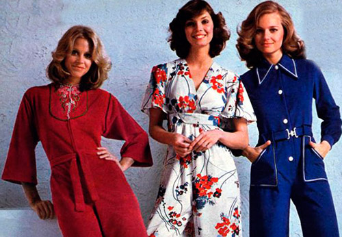 חליפות נשים משנות השבעים - תמונות וינטאג '