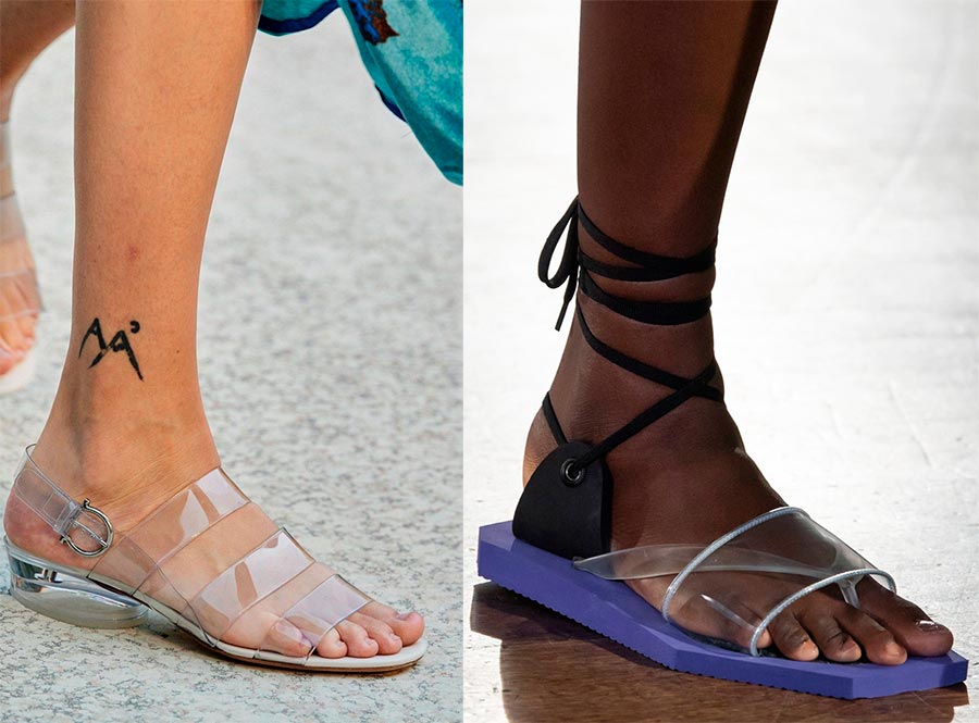 Sapatos femininos da moda em 2020
