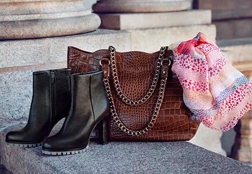 Como emparelhar uma bolsa e sapatos: exemplos de moda