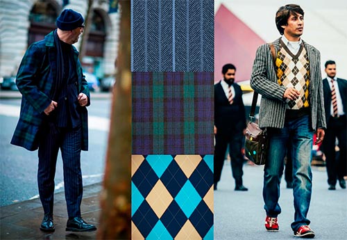 Estampas da moda em guarda-roupa masculino: regras de combinação