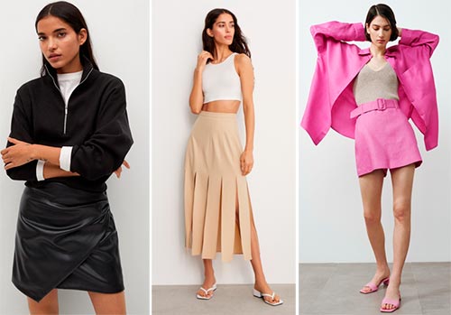 Faldas de moda para primavera-verano 2021: una guía para las compras online